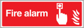 Fire alarm sign